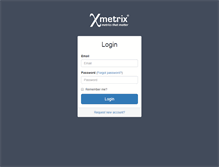 Tablet Screenshot of chi-metrix.com